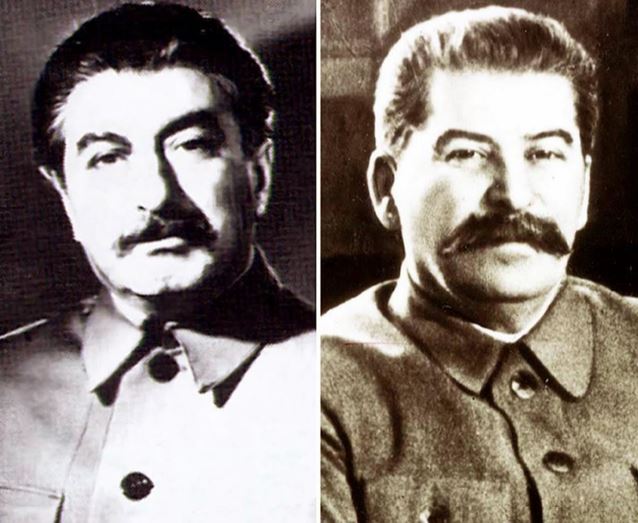 unseen historical photos stalin body double